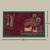 Pichwai Table Mat - Ruby (set of 2)