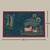 Pichwai Table Mat - Blue (set of 2)