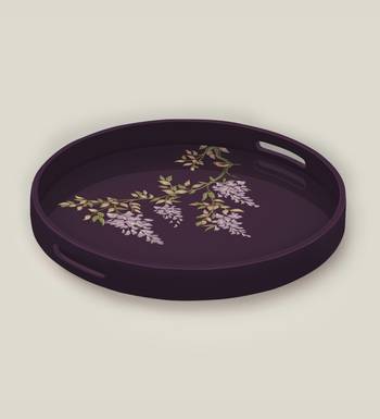 Aurielle wooden RoundTray by Preetier 2