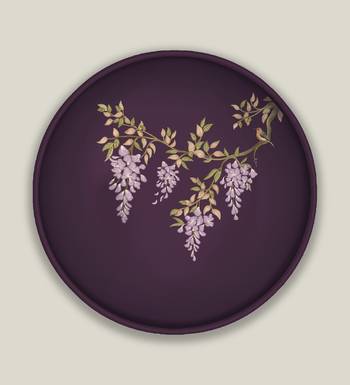 Aurielle wooden RoundTray by Preetier 4