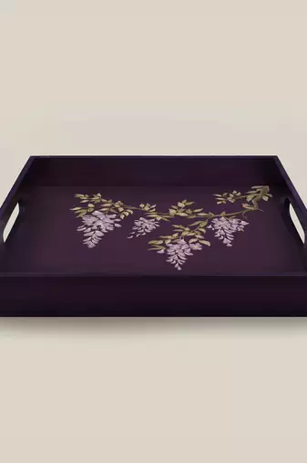 Aurielle Wooden Serving Tray - Large by Preetier
