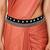 Navratri traditional work silver plated waist belt/belly chain/kamarbandh for women (b073s)