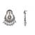 Oxidised elephant motif tribal long necklace set for women (mc233ox)