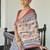 Red color madhubani print tussar silk saree with blouse