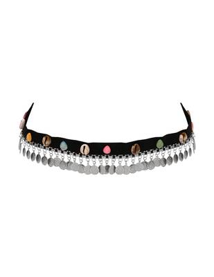 Navratri silver oxidised traditional adjustable kamarband/belly chain/hip chain/wait chain for women  2