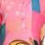 Cotton silk woven floral print cotton silk kurta and palazzo-pink