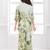 Cotton silk woven geometric print cotton silk kurta and palazzo-grey