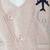 Cotton woven embroidered shirt trouser waistcoat set-babypink