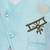 Cotton woven embroidered shirt trouser waistcoat set-skyblue