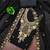 Black georgette embroidery dress material with dupatta