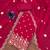 Magenta georgette embroidery dress material with dupatta