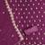 Purple georgette embroidery dress material with dupatta