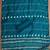 Blue jaam cotton embroidery dress material with dupatta
