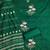 Green jaam cotton embroidery dress material with dupatta