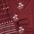Maroon jaam cotton embroidery dress material with dupatta