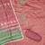 Rust jaam cotton embroidery dress material with dupatta