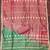 Rust jaam cotton embroidery dress material with dupatta