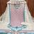 Multi georgette sequins dress material with dupatta