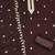 Brown georgette sequins dress material with dupatta