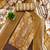 Beige cotton printed dress material with dupatta