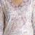 women's pure cotton embroidery work printed kurta pant with dupatta set