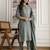 women's pure cotton embroidery work kurta pant with dupatta set