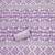 Purple cotton printed dress material with dupatta