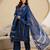 women's pure cotton embroidery work printed kurta pant with dupatta set