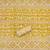 Yellow cotton printed dress material with dupatta