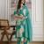 women's pure cotton embroidery work printed kurta pant with dupatta set