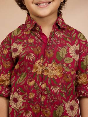  Falsa cotton floral print kurta pyjama set - navratri special 2
