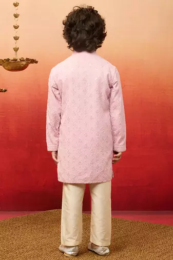 onion linen chikankari kurta pajama set 