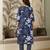 women's pure cotton embroidery work printed kurta pant with dupatta set