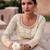 women's georgette embroidery sequence work anarkali kurta pant set with dupatta for women