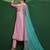 Art silk embroidery sequins kurta pant set with dupatta for women