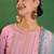 Art silk embroidery sequins kurta pant set with dupatta for women
