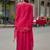 Women Gajji Slik Work Hand & Threadwork Short Straghit Kurta With Palazzo & Dupatta 