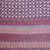 Purple circular floral motif printed ready to wear saree with unstitched blouse