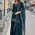 Women Gajji Slik Work Hand & Threadwork Short straight Kurta With Palazzo & Dupatta 