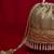 Grey embroidered  silk potli bag