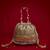 Grey embroidered  silk potli bag