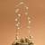 Cream embroidered  silk potli bag