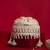 Ivory pearl embroidered  silk potli bag