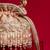 Pink embroidered  silk potli bag