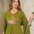Cotton cambric straight  kurti-pant-dupatta  set