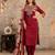 Cotton cambric straight printed  kurti-pant-dupatta  set