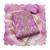 Multi viscose organza sequins dress material with dupatta