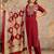 Cotton cambric straight printed  kurti-pant-dupatta  set