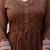 Cotton cambric a-line kurti-pant-dupatta  set