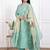 Cotton cambric straight  kurti-pant-dupatta  set